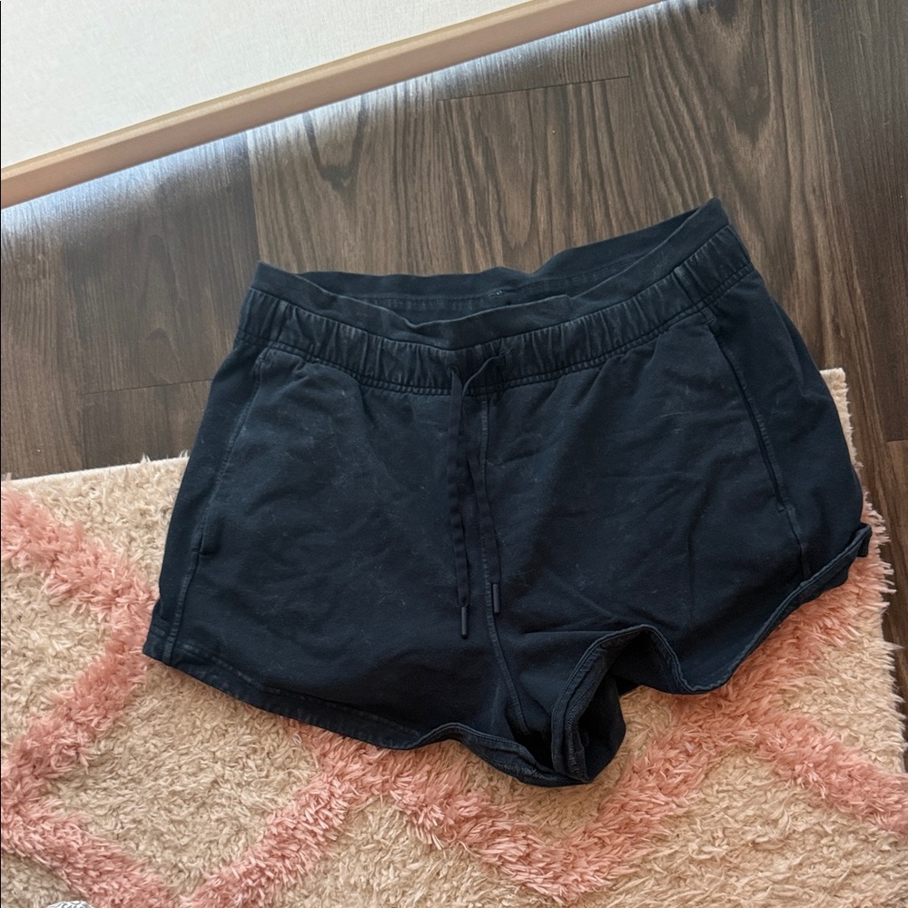 Lululemon cotton navy shorts
